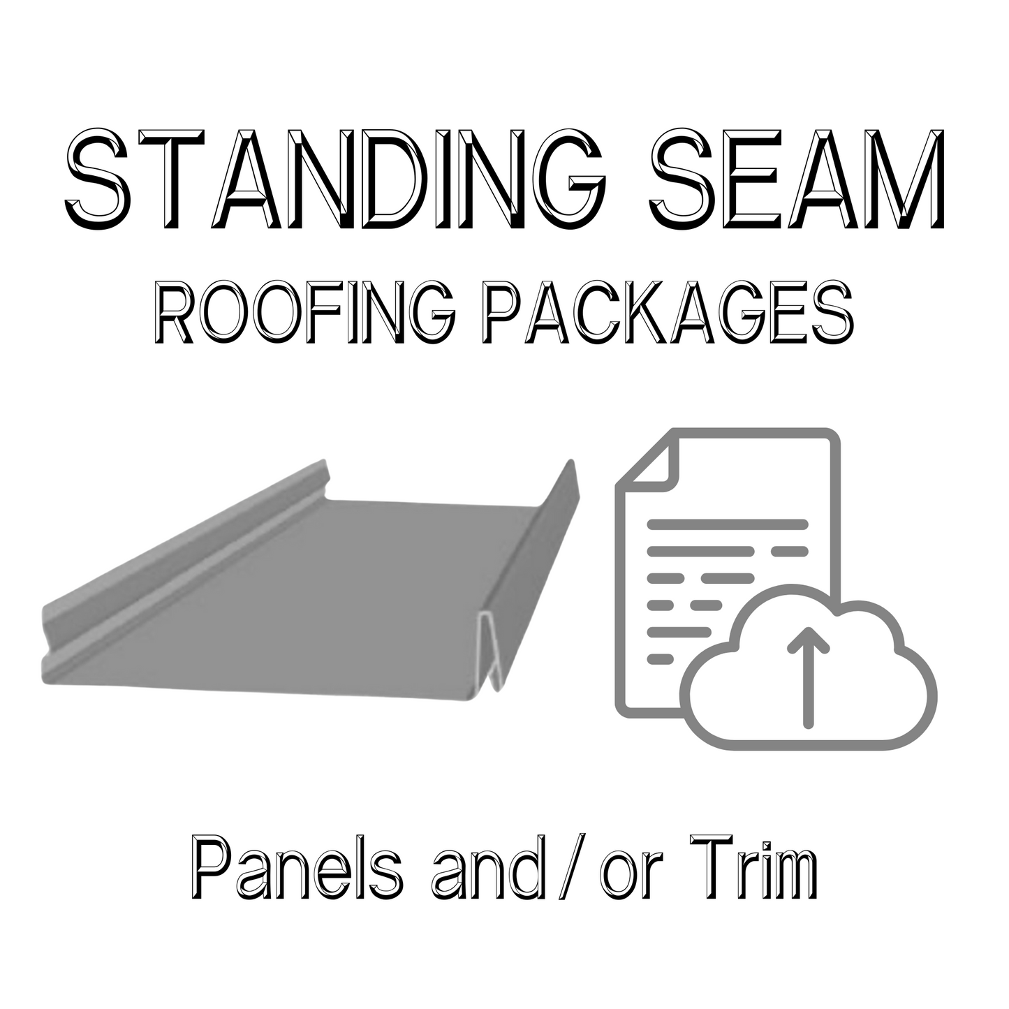 Standing Seam Metal Roofing Packages