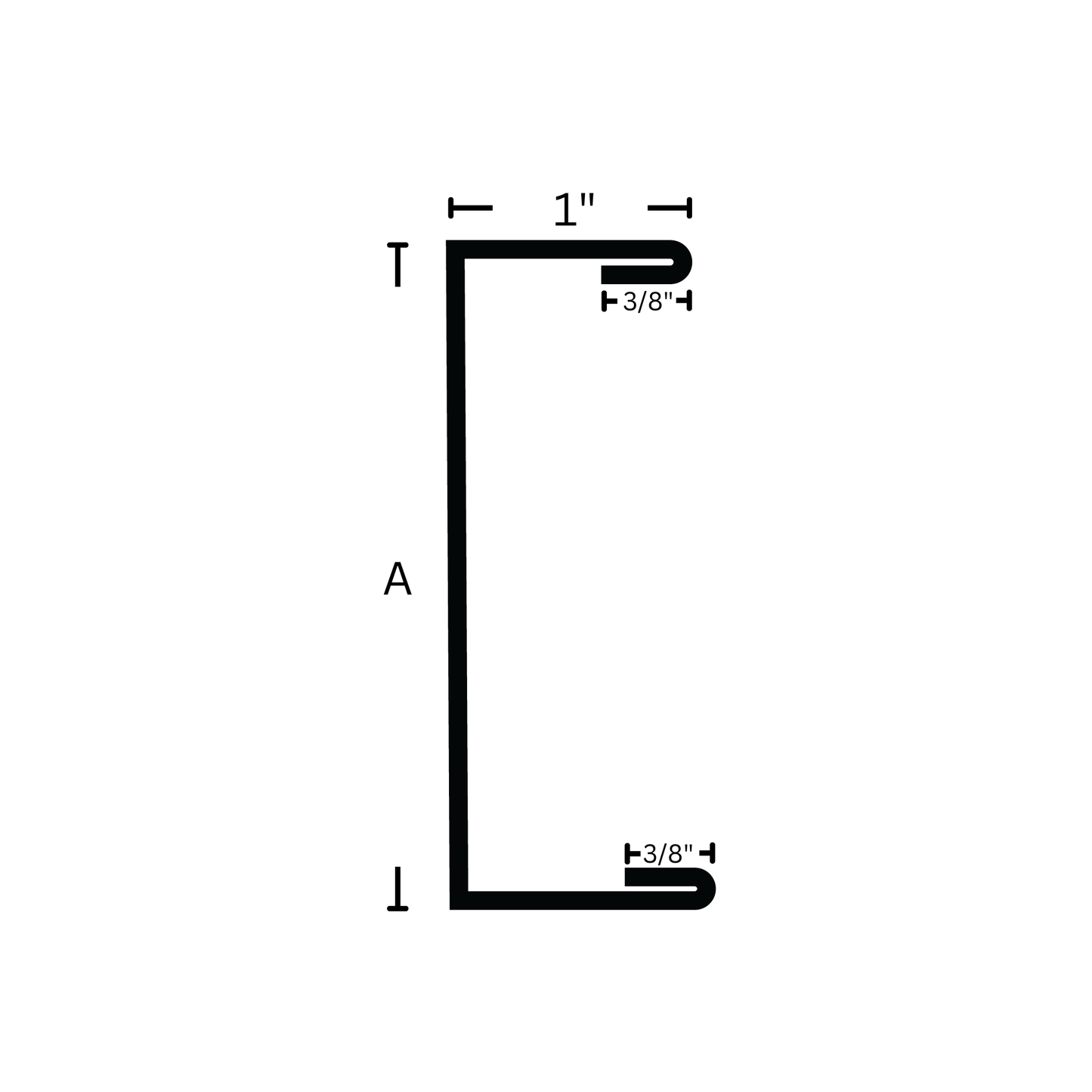 C Shape (Ceiling Grid)