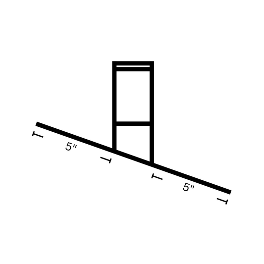 Lead top stack with dimensions