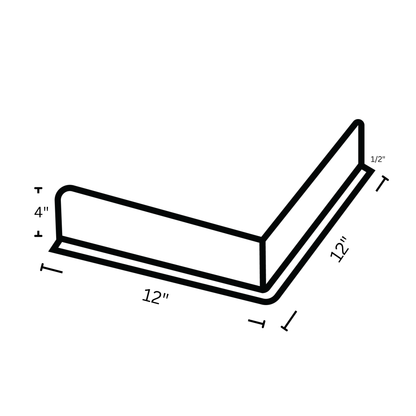 splash guard for gutters with dimensions